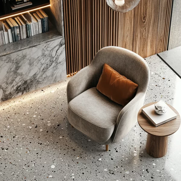 Baldosa Terrazo Grey 01 - Imagen 3
