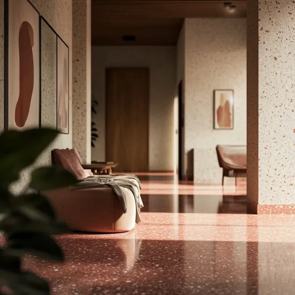 Baldosa Terrazo Red 01 – Image 3