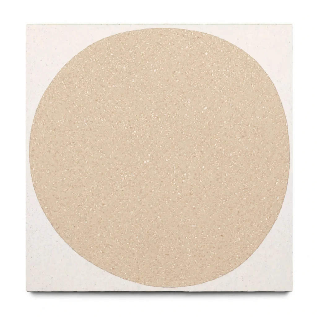 Carreau de terrazzo Ivory Ball 30x30 cm