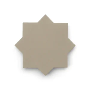 Cement tile B Star and Cross