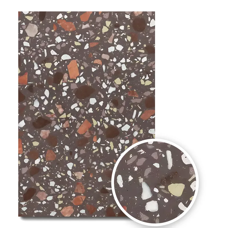 Textura terrazzo mix Lava