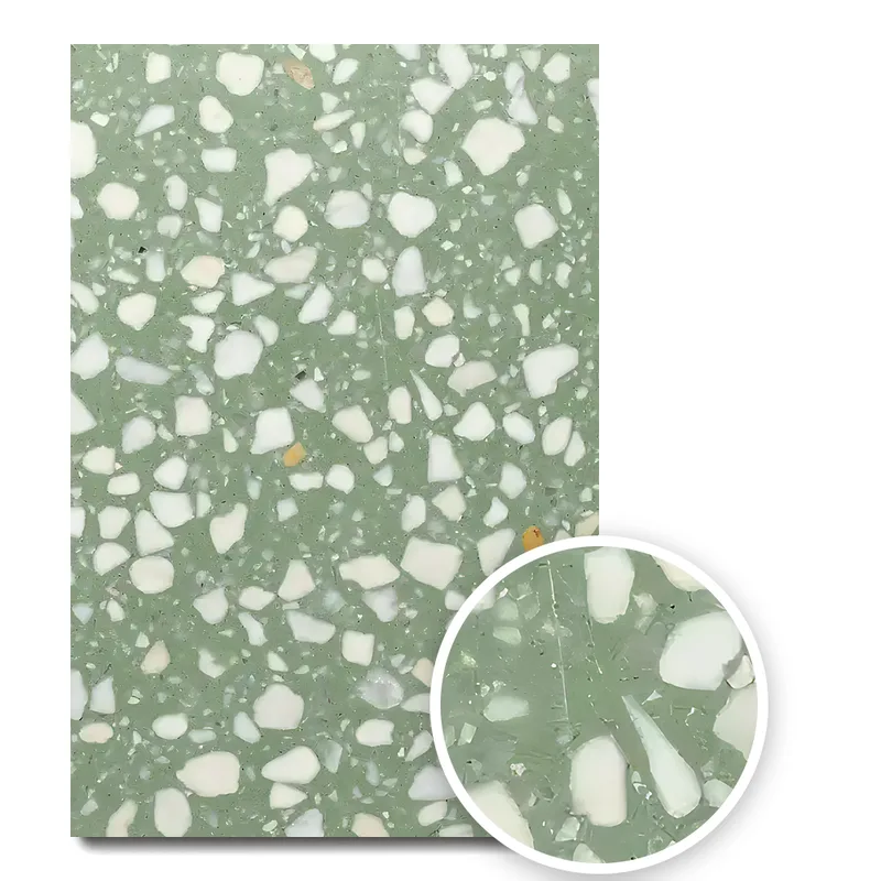 Textura terrazzo mix Lime