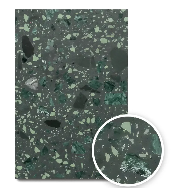Textura terrazzo mix Olive