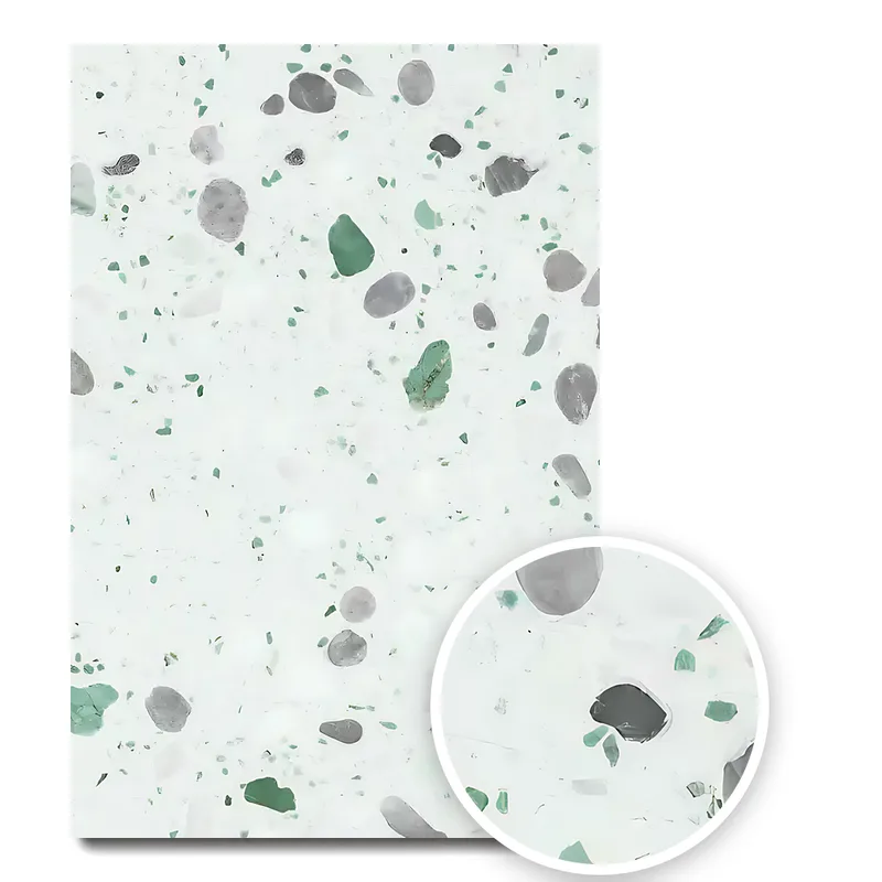 Textura terrazzo mix Sage